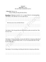 Lớp 2 - Bài tập tuần 27