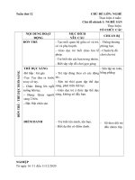 Giáo án tuần 12 
