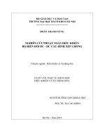 Nghiên cứu thuật toán điều khiển bộ biến đổi DC DC cấu hình xếp chồng