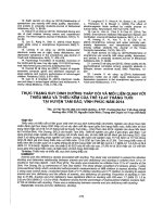 Thực trạng suy dinh dưỡng thấp còi và mối liên quan với thiếu máu và thiếu kẽm của trẻ 12-47 tháng tuổi tại huyện Tam Đảo, Vĩnh Phúc năm 2014