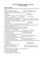 Đề cương thi kiểm tra giữa học kì 1 môn lịch sử lớp 7, trường THCS Phước Nguyên, TP Bà Rịa, Tỉnh Bà Rịa Vũng Tàu 2020-2021 - Học Toàn Tập