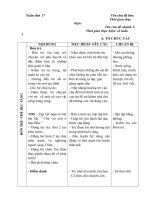 giáo án con vat sống trong rừng