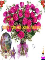 Giáo án pp Vật lý 7 Tiet 34 tong ket chuong III  dien hoc 