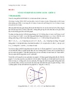 Giới thiệu phương pháp giải bài toán tổ hợp trong Gặp gỡ toán học