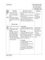 Giáo án chủ nhiệm tuần 5- Tôi là ai