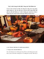 Tải Gợi ý cách trang trí nhà thật rùng rợn đón Halloween - Ý tưởng trang trí nhà đón Halloween đơn giản mà độc đáo