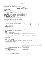 GIAO AN TOAN LOP 2 TUAN 13