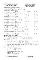 Kiểm tra tiết 18 số 9