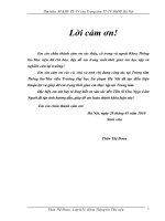 Luận Văn Tìm hiểu sản phẩm và dịch vụ thông tin-thư viện của Trung tâm Thông tin-Thư viện Trường Đại học Sư phạm Hà Nội