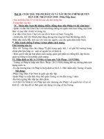 ÔN TẬP LỊCH SỬ KHỐI 9 TUẦN 7