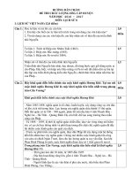 Đáp án HSG Lịch sử lớp 8 Nam Trực, Nam Định 2016-2017 - Học Toàn Tập