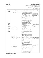 GIÁO ÁN CHỦ NHIỆM: TẾT TRUNG THU. 2020