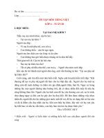 Tuần 28 - ôn tập tiếng việt lớp 4