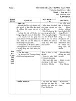 TUẦN 2: LỚP HỌC 5A1 THÂN YÊU CỦA BÉ