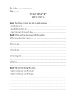 Tuần 28 - ôn tập tiếng việt lớp 2