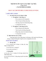 Vật lí 8 - Bài 17: Sự chuyển hóa và bảo toàn cơ năng. Chủ đề: Các chất cấu tạo như thế nào? Nguyên tử, phân tử chuyển động hay đứng yên