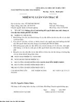 Những yếu tố ảnh hưởng đến quyết định mua nhà chung cư trên địa bàn thành phố hồ chí minh 