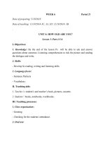 ENGLISH 3- WEEK 6