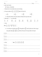 Đề cương ôn tập Toán - Tiếng Việt lớp 4 tuần 24