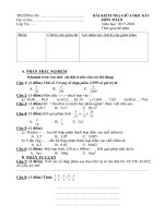 Tải Đề kiểm tra giữa học kì 1 môn Toán lớp 5 năm học 2017-2018 -  Đề thi giữa học kì 1 môn Toán lớp 5 có đáp án