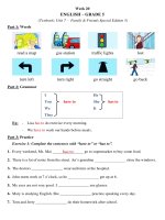 Nội dung ôn tập trực tuyến môn Tiếng Anh Tăng cường – Khối lớp 5 (Đề số 1)