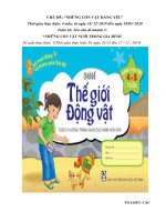 Giáo án tuần 16 chủ đề nhánh 