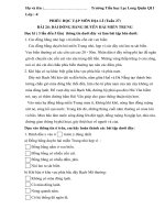 Môn Địa lí Khối 4 Tuần 27