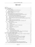 Xây dựng hệ hỗ trợ quyết định điều hành hồ thủy điện trị an  