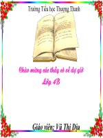 Giáo án điện tử - chuyên đề lớp 4B  -  Bài 3: Chèn và điều chỉnh tranh ảnh trong văn bản (tiết 1)