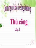 Tiểu học Đô thị Sài Đồng | Gấp cắt dán biển báo giao thông chỉ lối đi thuận chiều và biển cấm xe đi ngược chiều
