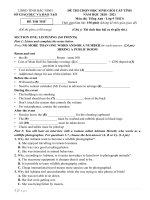 ĐỀ ÔN TẬP SỐ 2