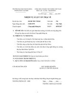 Tìm hiểu các giải thuật data mining tìm kiếm các ứng dụng trên kết quả học tập của sinh viên khoa công nghệ thông tin  