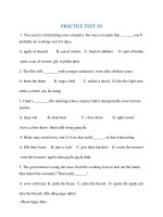 100 câu hỏi Tiếng Anh nâng cao DÀNH CHO học SINH GIỎI lớp 12 (8)