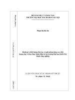 Đánh giá chất lượng đào tạo và giải pháp nâng cao chất lượng dạy và học thực hành nghề điện tử tại trường Đại học Kinh tế Kỹ thuật Công nghiệp