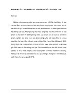 Nghiên cứu chế biến các sản phẩm từ quả dâu tây  