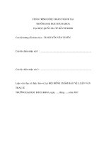 Nghiên cứu quá trình sấy tầng sôi với một số nông sản  