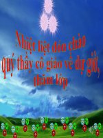 Lớp 4 - Lịch sử - Tuần 27: Thành thị ở thế kỉ XVI- XVII