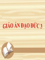 Lớp 3 - Đạo đức - Tuần 31: Chăm sóc cây trồng, vật nuôi