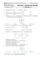 Học kì 1 toán 12 chuyên thái nguyên 2021   có đáp án 