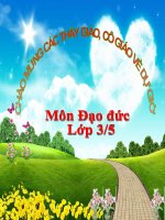 Tiểu học Đô thị Sài Đồng | Bài 10: Tôn trọng khách nước ngoài