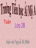 Tuần 9 - Tìn một số hạng trong một tổng