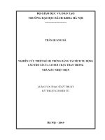 Nghiên cứu thiết kế hệ thống băng tải xích tự động cào tro xỉ của lò hơi chạy than trong nhà máy nhiệt điện