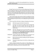 Một số cơ sở lý luận và thực tiễn xây dựng mô hình lan truyền chất trong môi trường không khí  