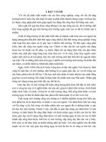 SKKN: Một số biện pháp giáo dục ý thức bảo vệ môi trường cho trẻ mẫu giáo 5-6 tuổi