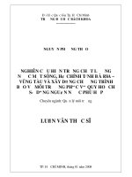Nghiên cứu hiện trạng chất lượng nước mặt sông, hồ chính tỉnh bà rịa   vũng tàu và xây dựng chương trình bảo vệ môi trường phục vụ quy hoạch sử dụng nguồn nước phù hợp  