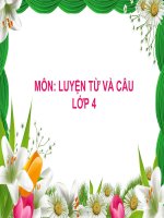 Lớp 4 - LTVC - Tuần 23: Dấu gạch ngang