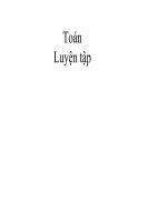 Toán 2 - Tuần 8 - Luyện tập - trang 39