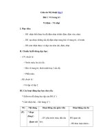 Tải Giáo án Mỹ thuật lớp 2 bài 1: Vẽ đậm vẽ nhạt - Giáo án điện tử môn Mỹ thuật lớp 2