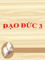 Lớp 3 - Đạo đức - Tuần 30 - Bài 14: Chăm sóc cây trồng vật nuôi
