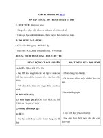 Tải Giáo án Toán 2 chương 7 bài: Ôn tập về các số trong phạm vi 1000 - Giáo án điện tử môn Toán lớp 2